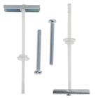 Bucha Bemfixa Bfx Toggler C/ Parafuso 1/4 2 Unid. Bemfixa