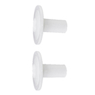 Bucha de Acabamento  Branco com 10 Unidades Sforplast