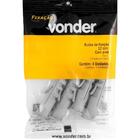 Bucha De Fixação 12 Mm Com Anel Com 4 Peças Vonder