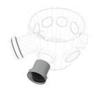 Bucha de Redução 50x40mm Ralo Linear