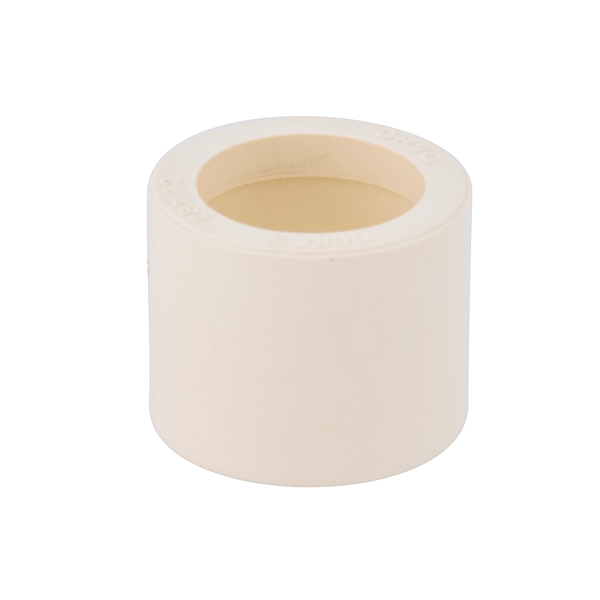 Bucha de Redução Curta CPVC Liso para Condução de Água Quente 28x22mm ou 1"x3/4" Tigre