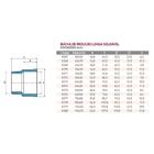 Bucha De Reduçao Krona Longa 110 X 75mm