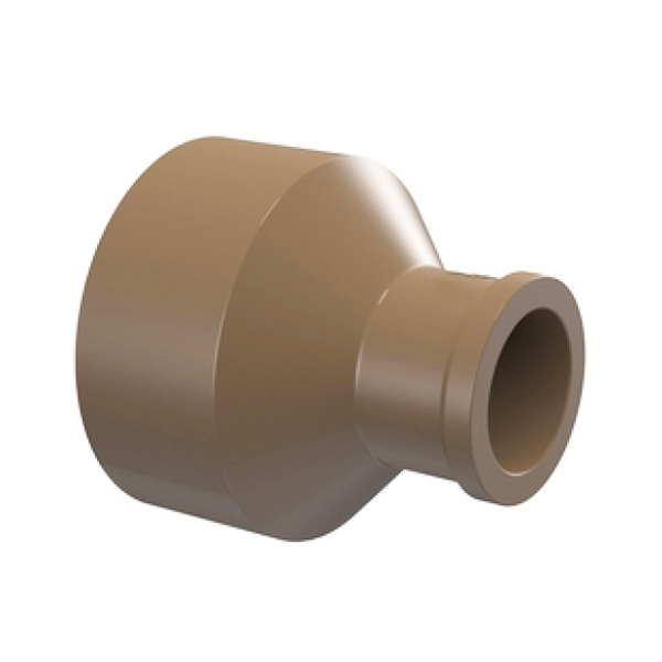 Bucha de Redução Marrom PVC Água Fria 32mmx20mm ou 1"x1/2" Tigre