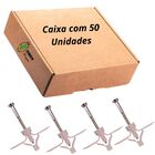 Bucha Gesso Drywall  De 4 A 16mm Bloco Oco Com Parafuso 50 Pçs
