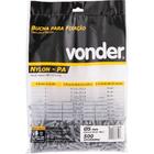 Bucha Nylon 6x30mm Bnv-6 Com 500 Peças Vonder