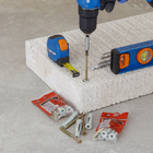 Bucha Nylon para Alvenaria 10mm com Parafuso 4 unidades