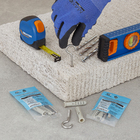 Bucha Nylon para Alvenaria 10mm com Parafuso Gancho 2 unidades