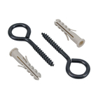 Bucha Nylon para Alvenaria 3,3mm com Pitão 4 unidades