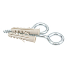 Bucha Nylon para Alvenaria 4,4mm com Pitão 2 unidades