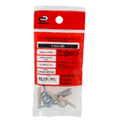 Bucha Nylon para Alvenaria 5mm com Pitão 4 unidades