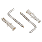 Bucha Nylon para Alvenaria 6mm com Escápula 4 unidades