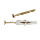 Bucha Nylon para Alvenaria 6mm com Parafuso Standers 25 peças