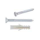 Bucha Nylon para Alvenaria 7mm com Parafuso Standers 50 peças