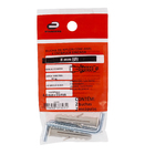 Bucha Nylon para Alvenaria 8mm com Escápula 2 unidades