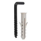 Bucha Nylon para Alvenaria 8mm com Escápula 2 unidades