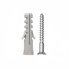 Bucha Nylon para Alvenaria 8mm com Parafuso SF 25 unidades