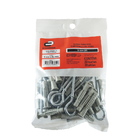 Bucha Nylon para Alvenaria 8mm com Pitão 20 unidades