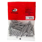 Bucha Nylon para Bases Maciças 8mm com 50 unidades Standers