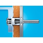 Bucha Nylon para Drywall 13mm com Parafuso SFORBOLT 10 unidades