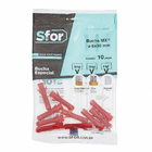 Bucha Nylon Universal 6mm MX 10 unidades