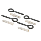 Bucha para Alvenaria 3mm com Pitão Standers 4 peças