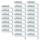 Bucha para Alvenaria 6mm com Escápula Standers 25 peças