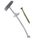 Bucha Para Drywall E Parede Oca Sk44 Com Parafuso Kit 10 Pçs