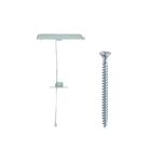 Bucha para Fixação de Objetos 10mm com Parafusos 2 Peças Fischer