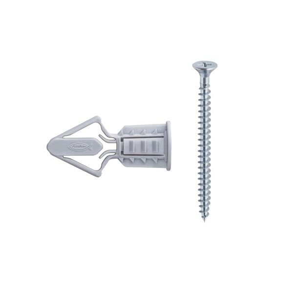 Bucha para Fixação de Objetos 4,5mm com Parafusos 5 Peças Fischer