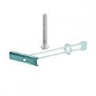 Bucha Para Gesso/drywall 1/4 Kap Toggle 50pc Metal - Fischer