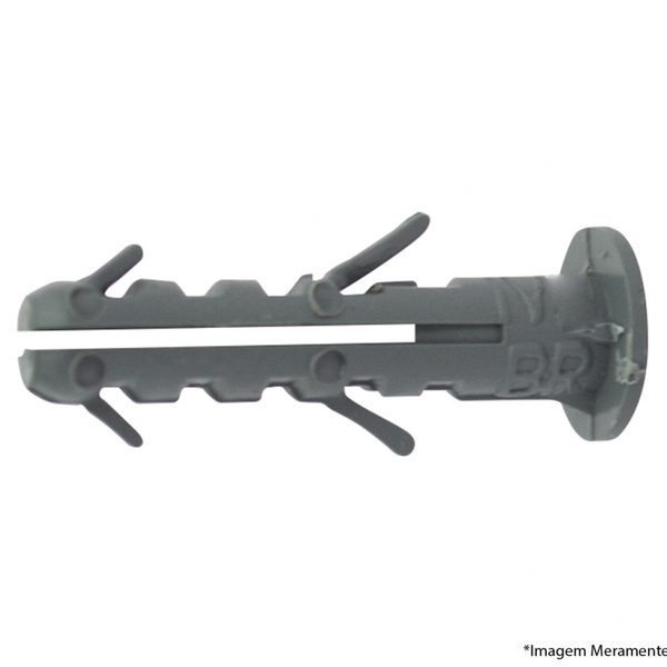 Bucha Plastica 06mm C-anel Sc 1000pcs