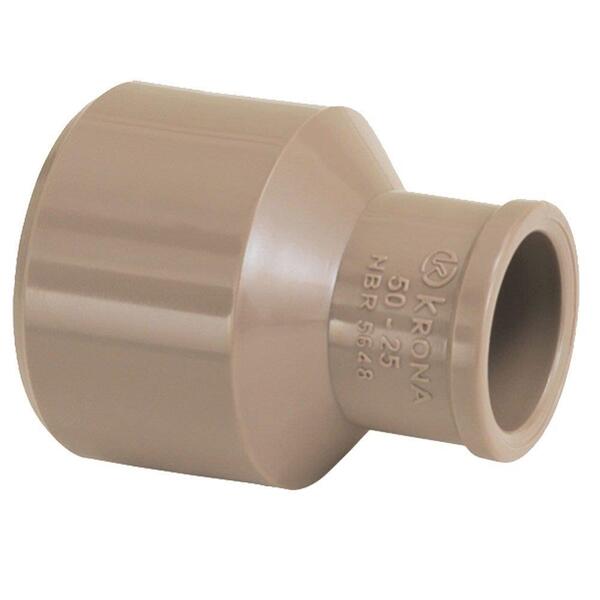 Bucha Redução Krona Soldável Longa 50x32 - Embalagem Com 10 U