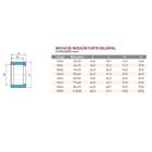 Bucha Redução Soldável Curta 75x60mm Krona - Unico