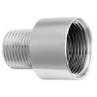 Bucha Redutora Invertida Cromada 3/4"X1/2" Blukit