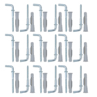 Bucha para Alvenaria 8mm com Escápula Standers 20 peças