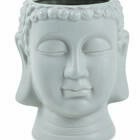 Buda Cinza Em Cerâmica 12166 Mart