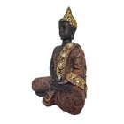 Buda Dhynana Mudra - Posição De Meio Lotus - Preto 13cm