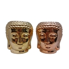 Buda Ornamento De Cerâmica Estatueta Decorativa Azul