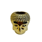 Buda Ornamento De Cerâmica Estatueta Decorativa Dourado