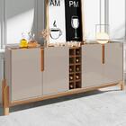 Buffet 190cm Adega 050520 E Cristaleira 4 Portas 50519 Dcasa