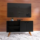 Buffet 1 20m C 4 Pés Palito   2 Portas P/ Sala De Jantar