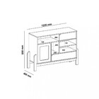 Buffet 1 Porta 2 Gavetas Nature Artely