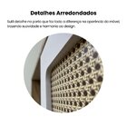 Buffet 1 Porta Palhinha Rattan Charlotte Carvalho/off White