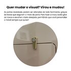 Buffet 1 Porta Palhinha Rattan Charlotte Cinamomo/off White