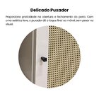 Buffet 1 Porta Palhinha Rattan Charlotte Pinho/off White