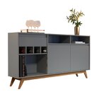 Buffet 2 Portas 1 Gaveta 160cm Jb Bechara Ônix