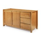 Buffet 2 Portas 3 Gavetas Madeira Maciça Primavera Cabecasa M