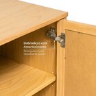 Buffet 2 Portas 3 Gavetas Rattan Magna Cabecasa Madeiraorigin