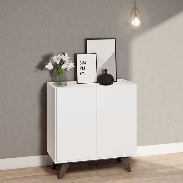 Buffet 2 Portas 76cm Cairo  Branco