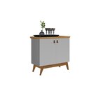 Buffet 2 Portas Absolut Cinza/nature